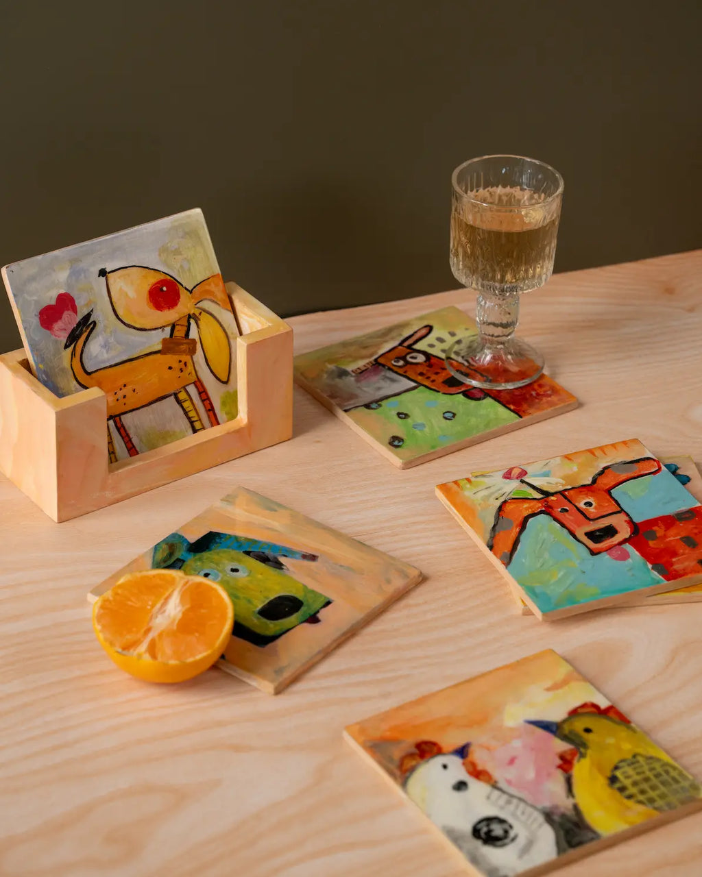 FunkyGrain Coasters