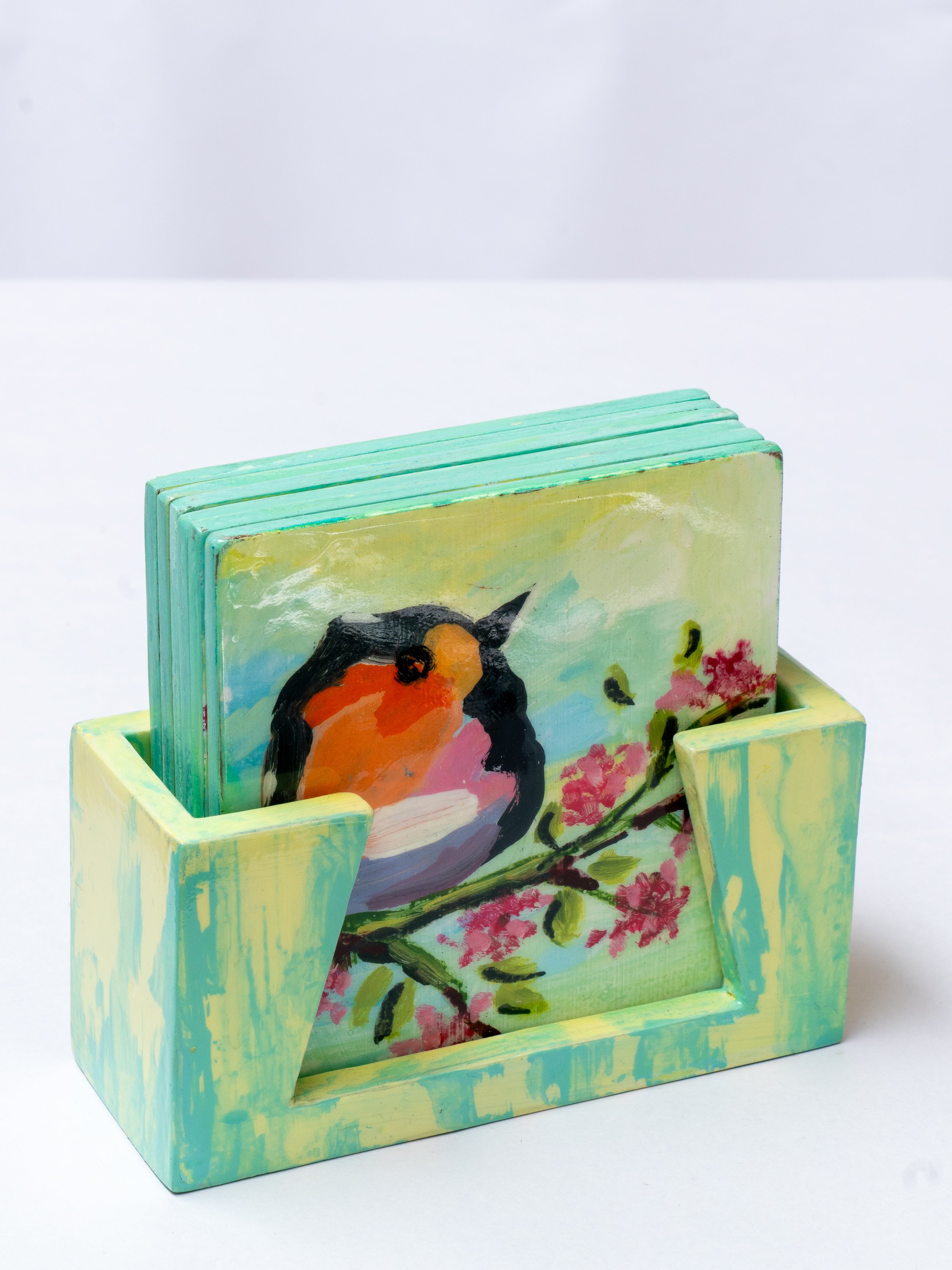 Chirpy Trunk Coasters
