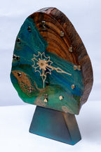 Tide Forest Table Clock