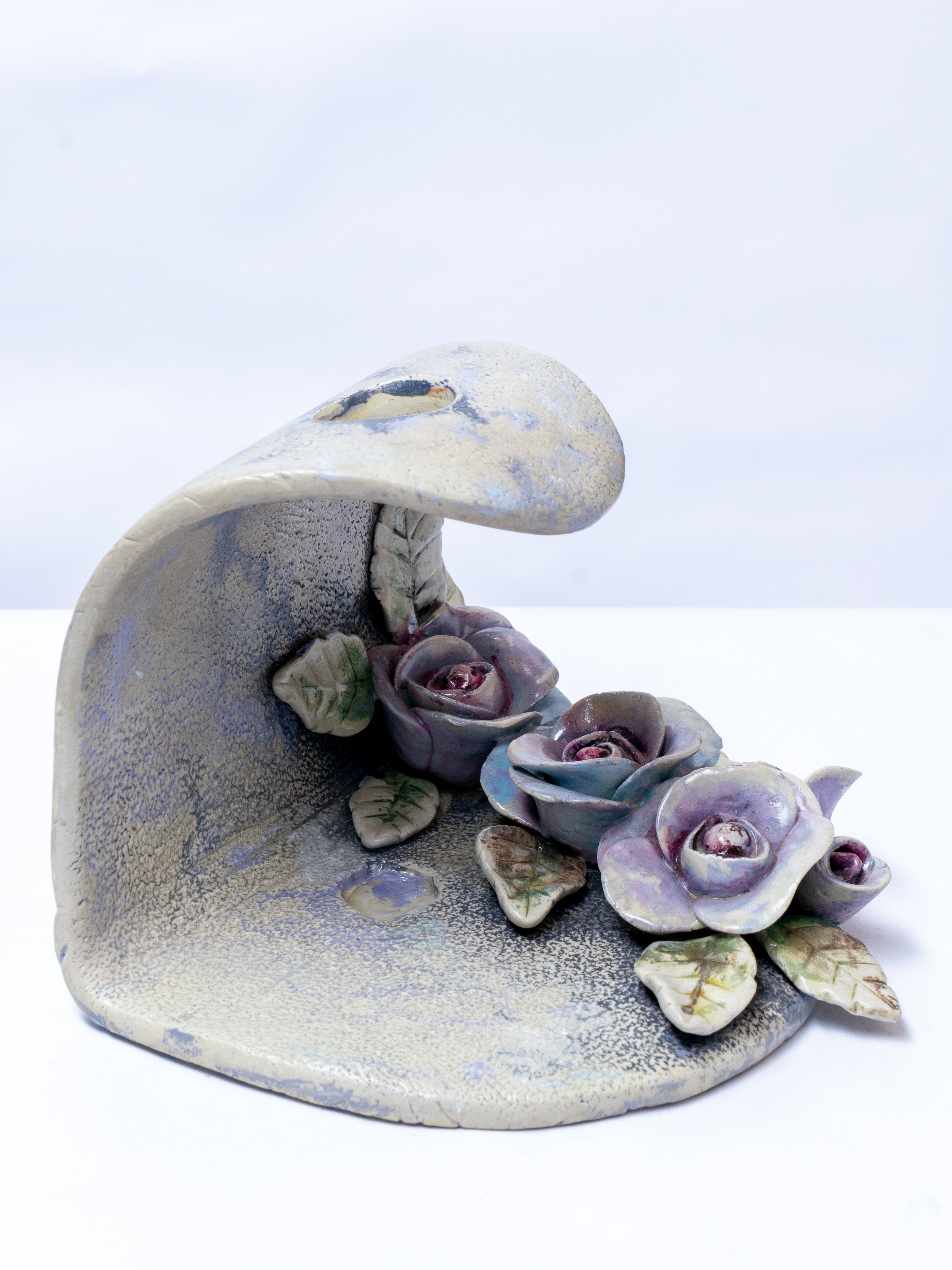 Artisan Leaf Planter