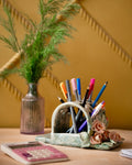 Rose Bloom Pen Holder
